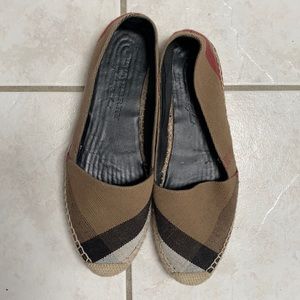 Burberry Linen Esparilles